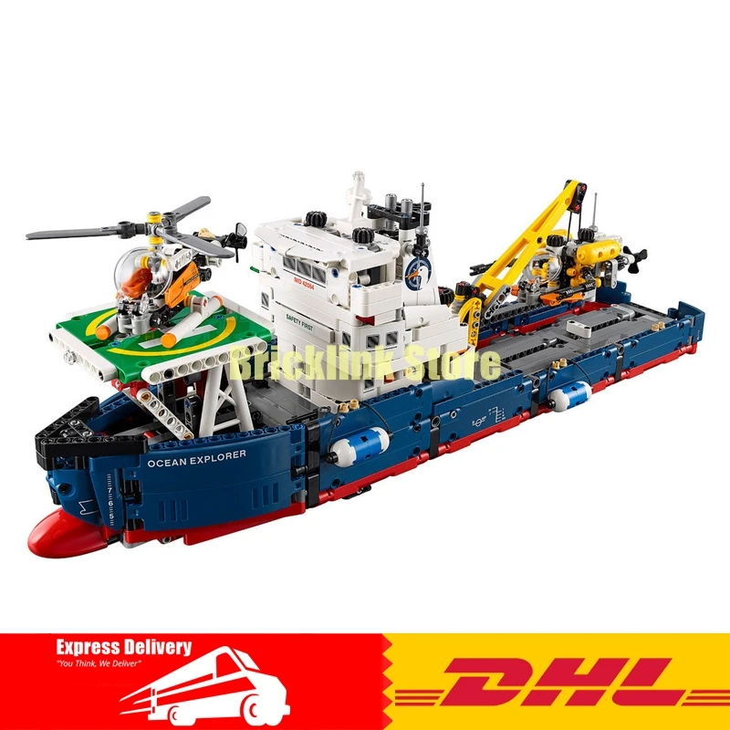 

IN STOCK Lepin 20034 1347pcs Genuine New Technic Series The Searching Ship Set Educational Building Blocks Bricks Toys 42064