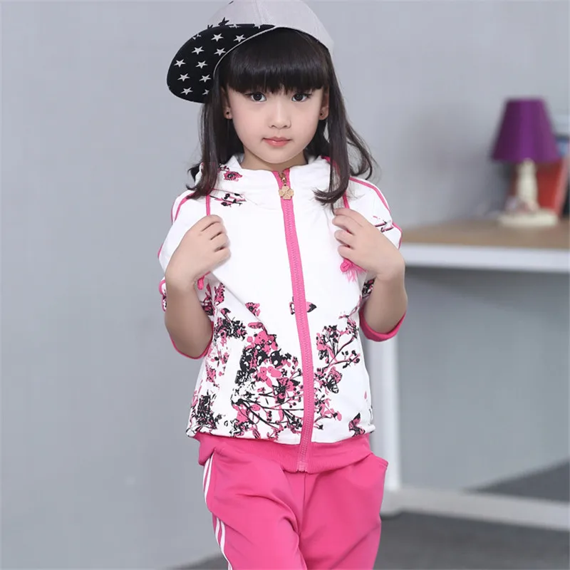 2019 New Children Girls Clothing Set Fashion Girl Clothes Spring Kids Sport Suits Girls Clothes Sets Long Sleeve Tracksuits Z05 2019 New Children Girls Clothing Set Fashion Girl Clothes Spring Kids Sport Suits Girls Clothes Sets Long Sleeve Tracksuits Z05