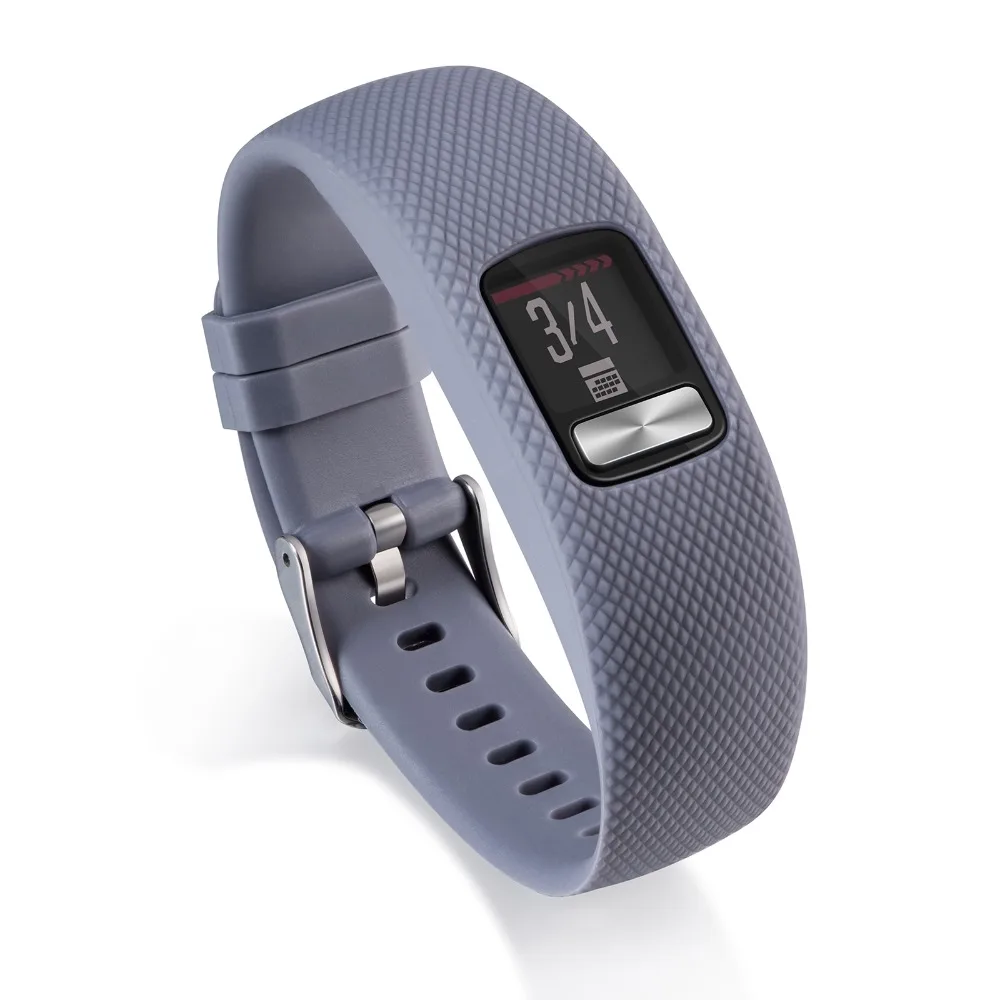 Силиконовый браслет ремешок держатель для Garmin VivoFit 4 фитнес часы с трекером активности группа замена ремешок Смарт-аксессуар