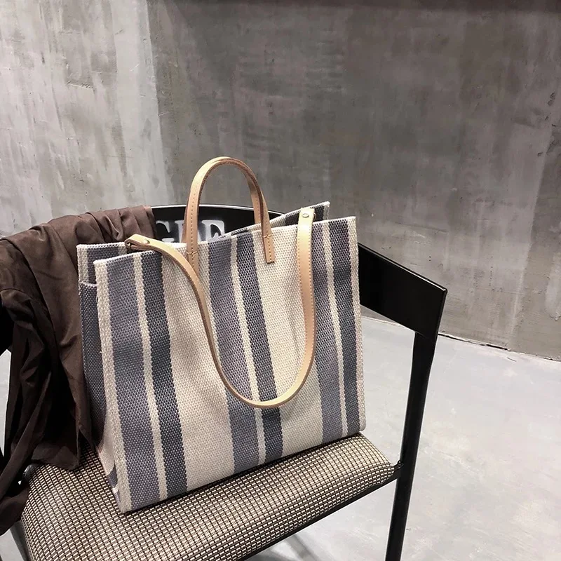 

high quality GUROVI brand luxury fashion women shoulder bags Beach bag Canvas handbag free shipping