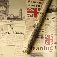 50*70cm Verdicken Nostalgische Alte Englisch Zeitung Europäischen Vintage Stil für Foto Requisiten Ornamente Lebensmittel Fotografie Hintergrund Matte