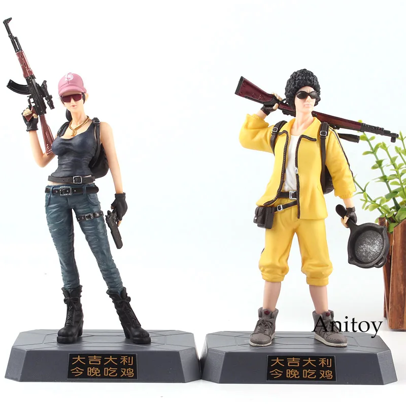 

PUBG Playerunknown's BattleGrounds Figures of Games PVC Statue Figure Collection Model Toy Doll Gift