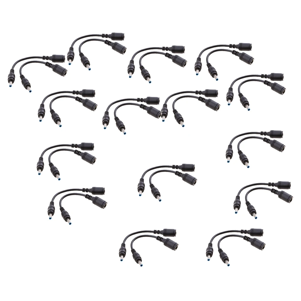30x DC 7.4x5.0mm to 4.5x3.0mm For HP DELL Adapter Connector Cable
