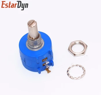 

FREE SHIPPING 5PCS 3590S-2-103L 3590S 10K ohm Precision Multiturn Potentiometer 10 Ring Adjustable Resistor