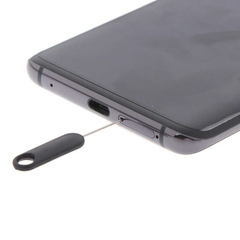 10 шт. черный Универсальный Лоток для сим-карты контактный Эжектор удаление иглы открывалка эжектор для смартфонов планшеты