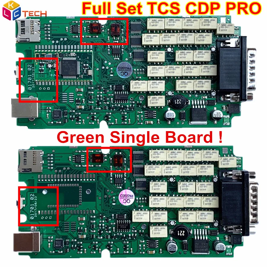 

Red 701 2016R1 2016.00/2015R3 Keygen Single Green PCB OBDIICAT-CDP OBDII interface CAR/TRUCK Diagnostic tool Auto Scanner