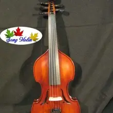 Барокко Стиль SONG бренд концертный 5 струн 4/4 скрипка#3875