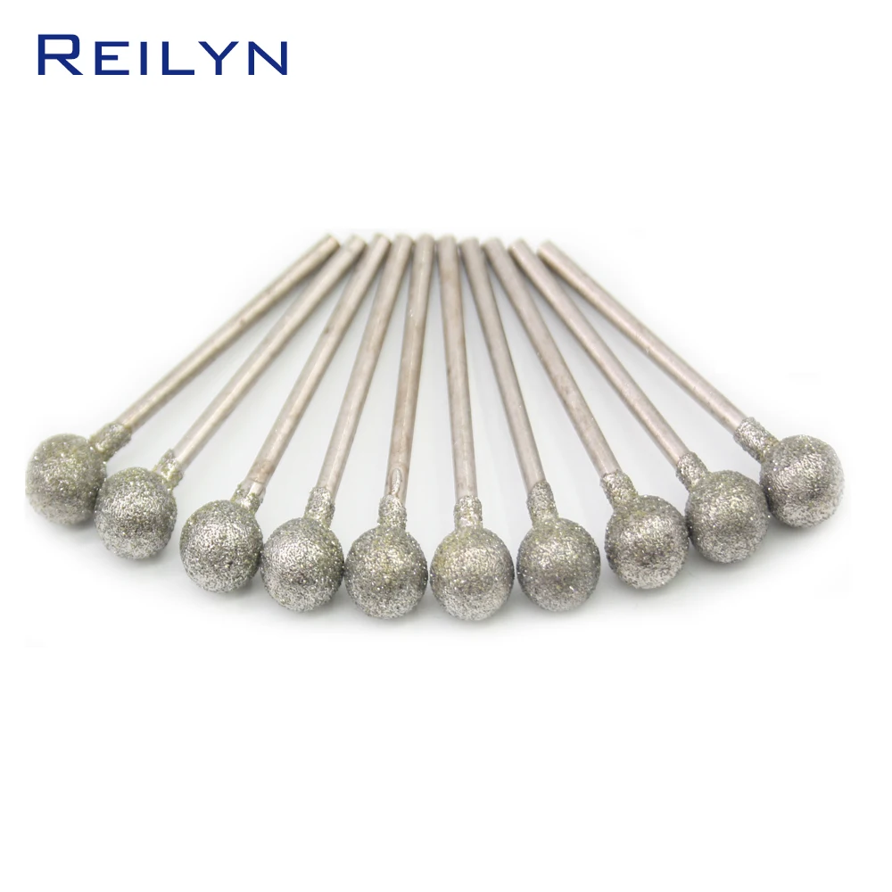 

Medium Ball Head 2.35mm Handle Raw Stone Peeling Jade Microdermabrasion Grinder/Rotary Tool High Quality Peeling Needle