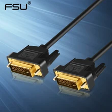 High speed DVI Cable DVI to DVI-D 24+1 Gold plated Male to Male 1M 1.8M 2M 3M for LCD DVD HDTV XBOX Projector free shipping