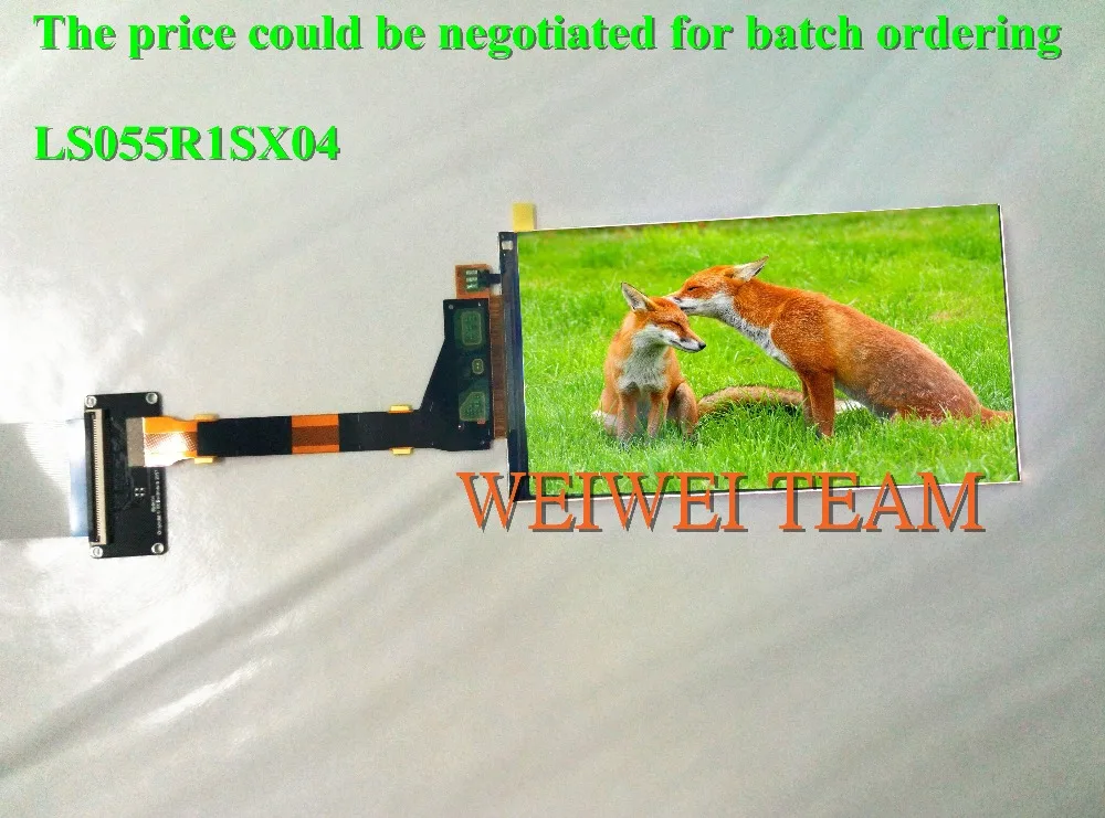 O wysokiej rozdzielczości 5.5 cal 2k 2560*1440*1440P IPS panel TFT LCD ekran LS055R1SX04 dla Wanhao powielacz 7 3D drukarki O wysokiej rozdzielczości 5.5 cal 2k 2560*1440*1440P IPS panel TFT LCD ekran LS055R1SX04 dla Wanhao powielacz 7 3D drukarki