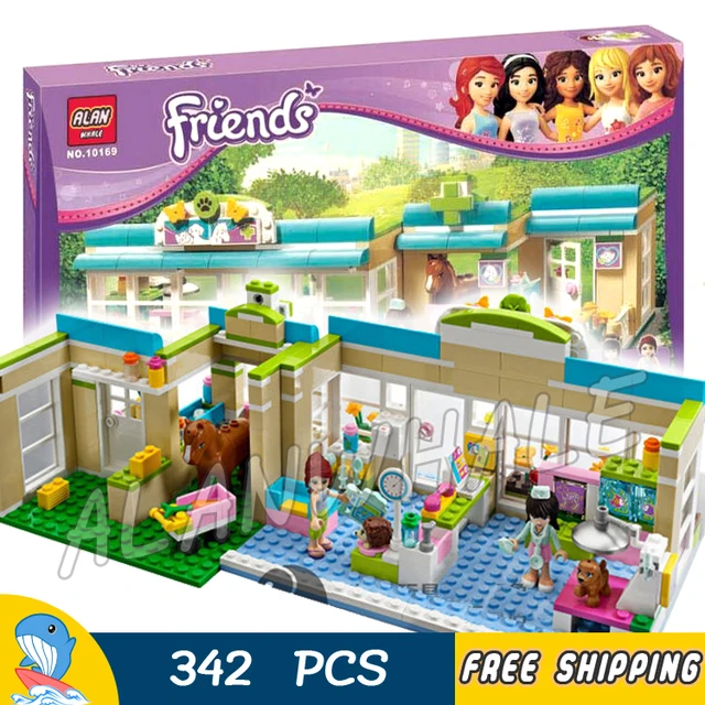342pcs Friends Series Heartlake City Vet Mia Sophie 10169 Model