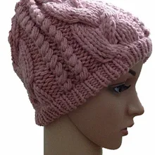 Bomhcs Для женщин на осень-зиму модная теплая шерсть ручной работы вязаный берет зимняя шапка вязаные шапки Шапки