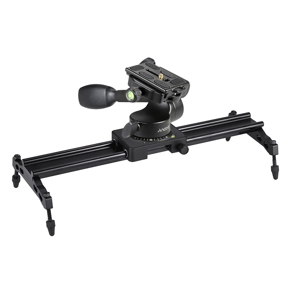 Andoer Electric DSLR Camera Slider Motorized Stabilizer With Ball Head For  Canon DSLR Camera Time Lapse