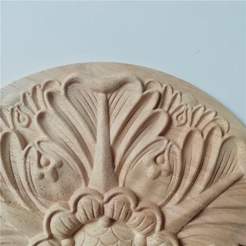 

XMF117 Decorative Wood Carving Upholstery Cabinet Door Background Wall DecorationRock Carving Patt