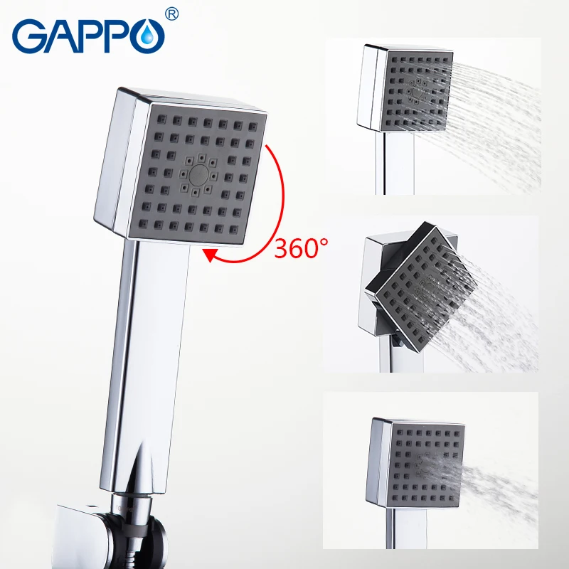 GAPPO Bathtub Faucets chrome bathroom shower wall