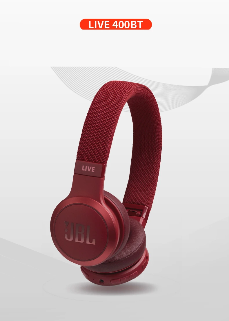 JBL LIVE400BT Беспроводные Bluetooth умные наушники гарнитура наушники маленькая Голосовая система