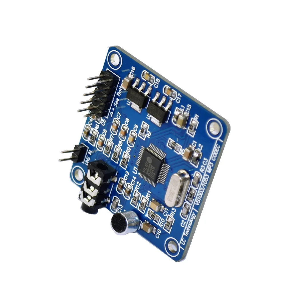 Бесплатная доставка! VS1003 VS1003B MP3 модуль/STM32 микроконтроллер развитию для arduino