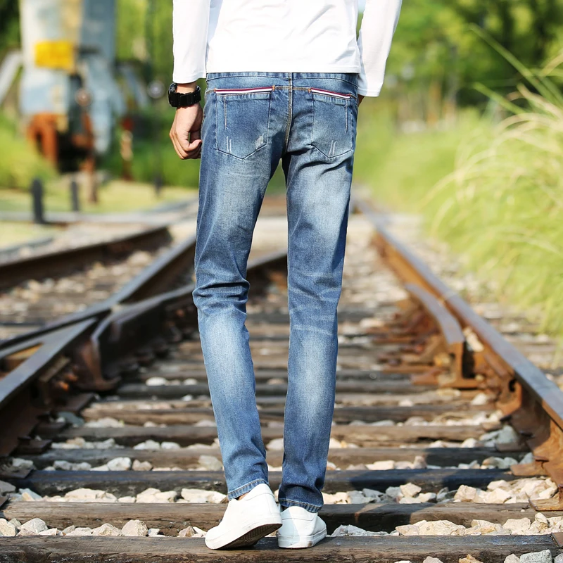 Мужские джинсы в стиле сезона 2019 модные высокого качества прямые 28 36|mens denim jeans|denim