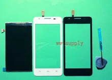A++ LCD Display + Front Outer Glass Touch Screen Digitizer for Huawei Ascend G510 G520+ Sticker + Free Tools