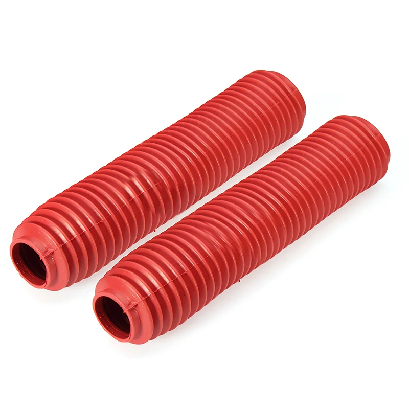 

2pcs Universal Motorcycle Dirt Bike Fork Gaiters Boots Dust Cover Rubber 360mm