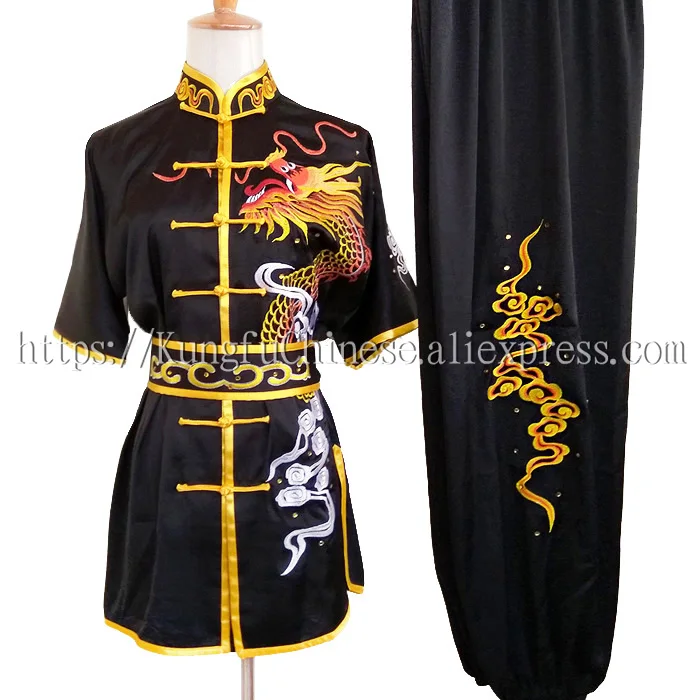 

Chinese Kungfu clothing wushu uniform Martial arts suit taolu garment changquan clothes for men women boy girl kids children