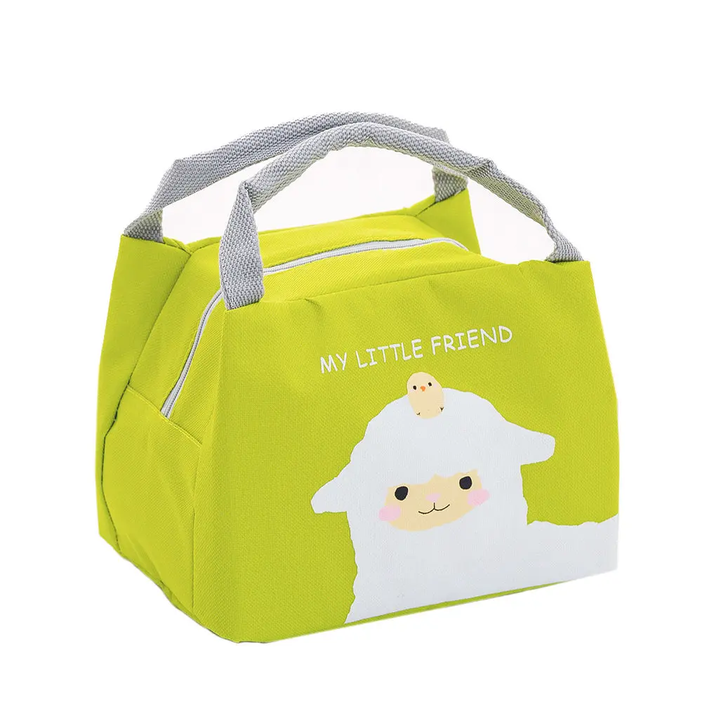 Изолированный кулер несколько рюкзак для ланча для женщин дети сумки мультфильм животных принадлежности для пикника Ланч сумка для обедов Tote - Цвет: As picture