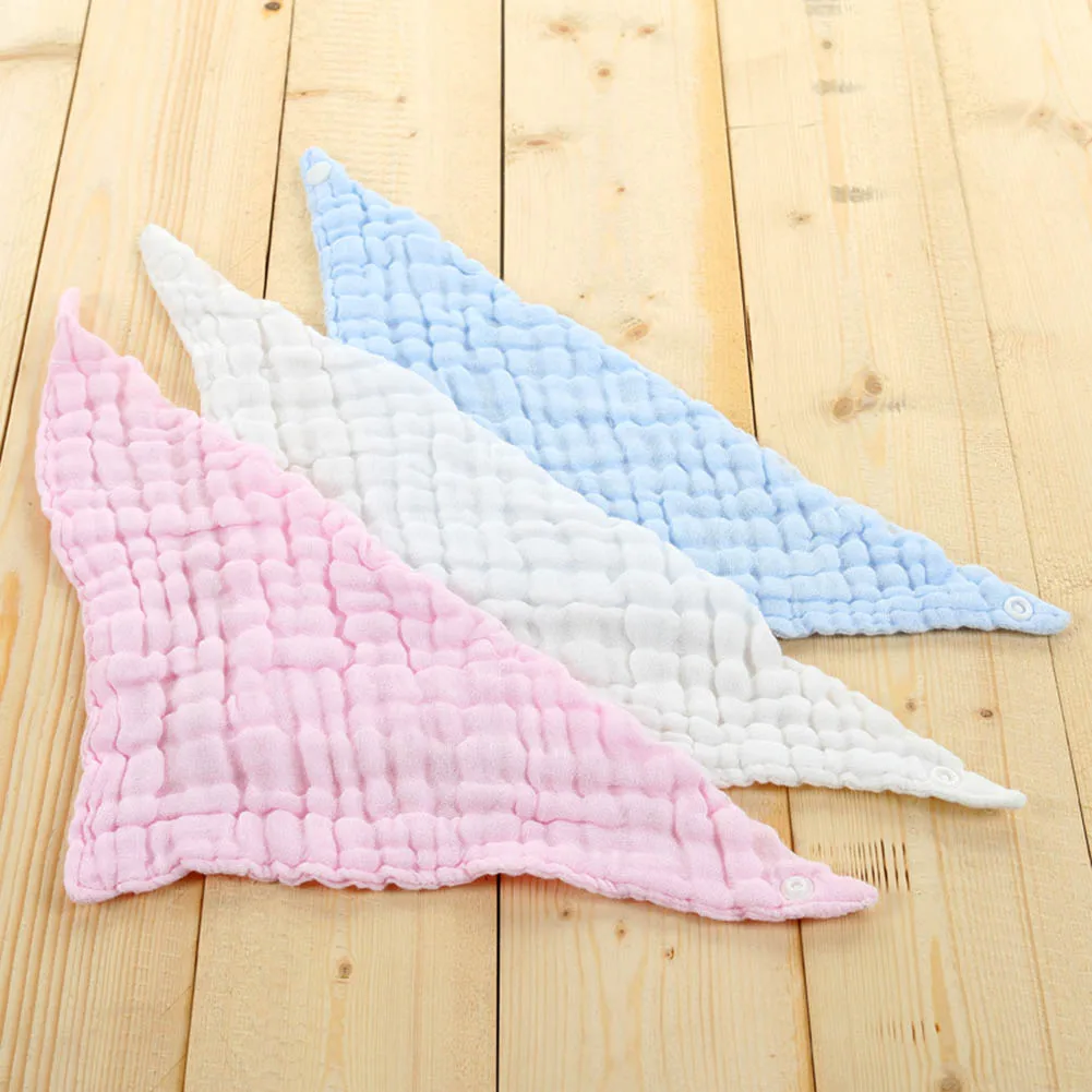 6 layers Baby Bibs Newborn Face Towel Cotton Kids Wash cloth