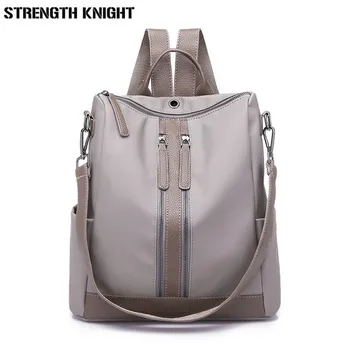 

Women Oxford Backpack High Quality Black Bolsas Mochila Feminina Schoolbag For Girls Travel Bag Luxury Backpacks