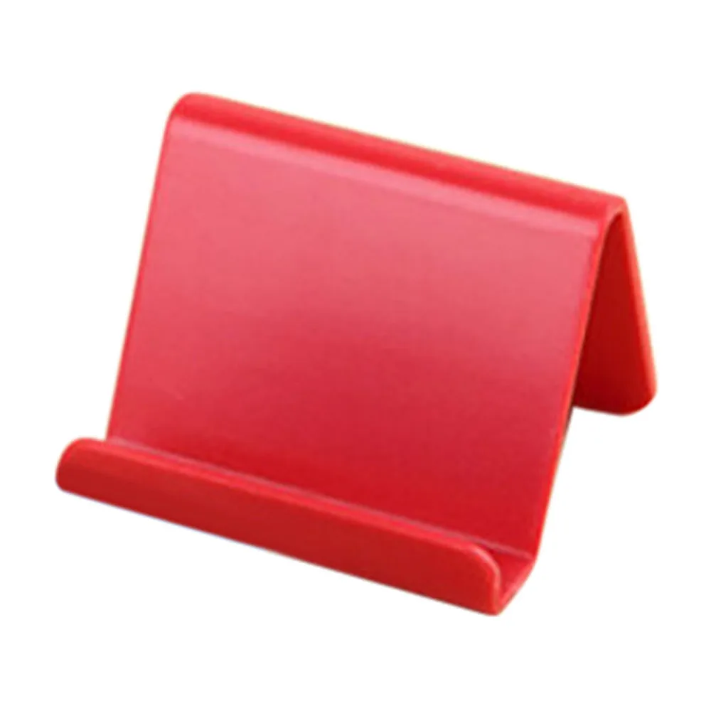 Держатель для мобильного телефона, подставка для дома, складная подставка для телефона для samsung Xiaomi, держатель для планшета, держатель для сотового телефона, настольный держатель - Цвет: Red