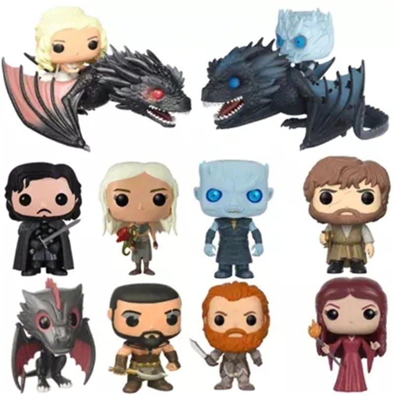 Pop Game Of Thrones Night King Jon Snow Tyrion Icy Viserion