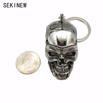 

SEKINEW Creative Three-dimensional Punk Keyring Cool Skull Mask Key chains Accessories Cosplay Car Ornament Accessories