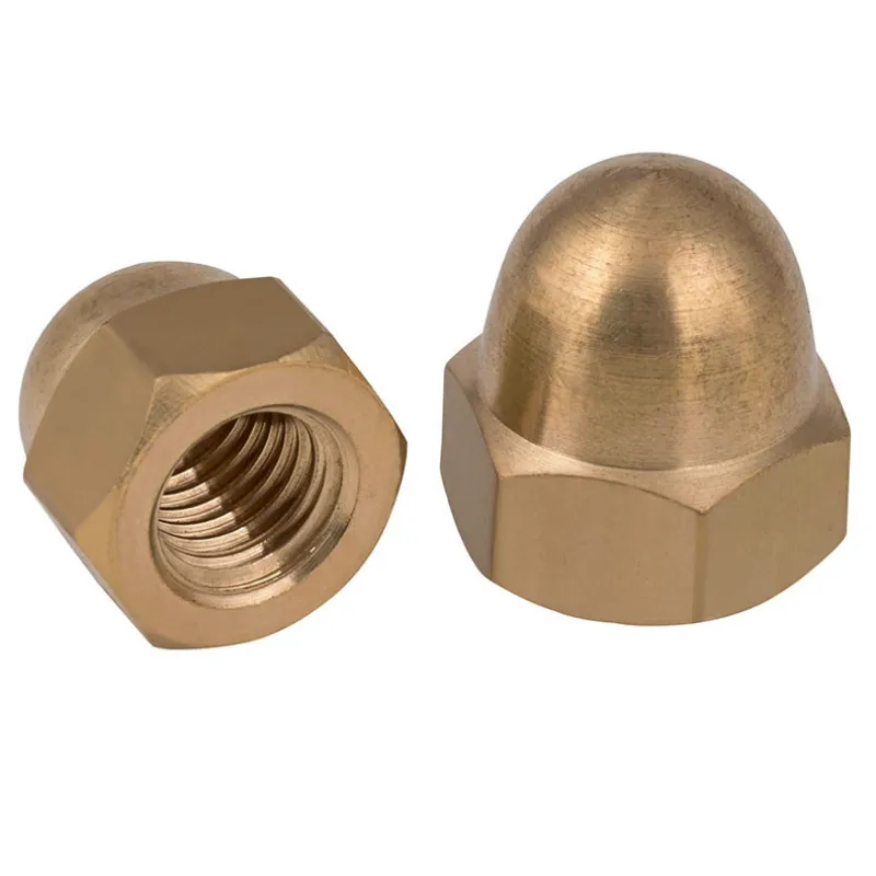 Decorative Brass Cap Nuts Shelly Lighting