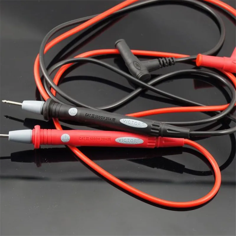 

1 Pair 1000V 20A Digital Multimeter Test Lead Wire Probe 80cm P0.05