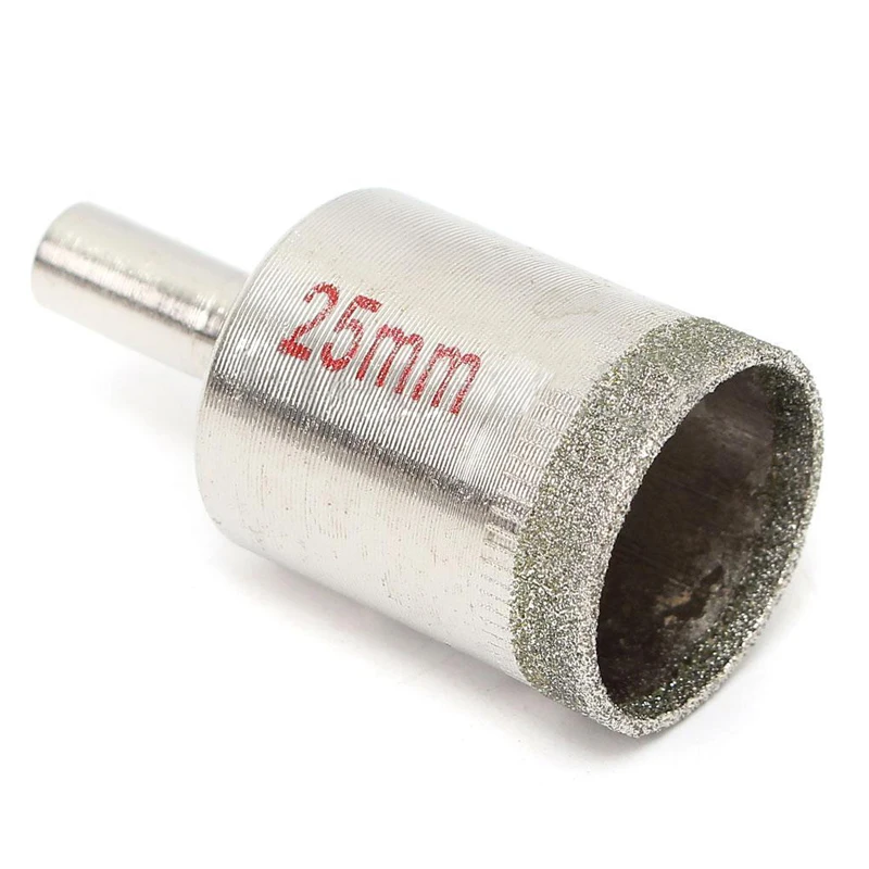 15pcs 6 /8/10/12/14/16/18/20/22/25/26/28/30/40/50 mm Diamond Coated Drill Bits Set Tile Marble Glass Ceramic Hole Saw 6mm-50mm