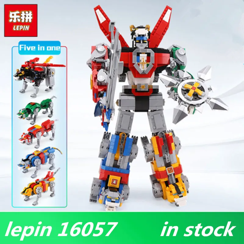 

Lepin 16057 Voltronly Robot Toys 21311 Changing Robet Movie Model Building Set Blocks Bricks Children Birthday Christmas Gifts