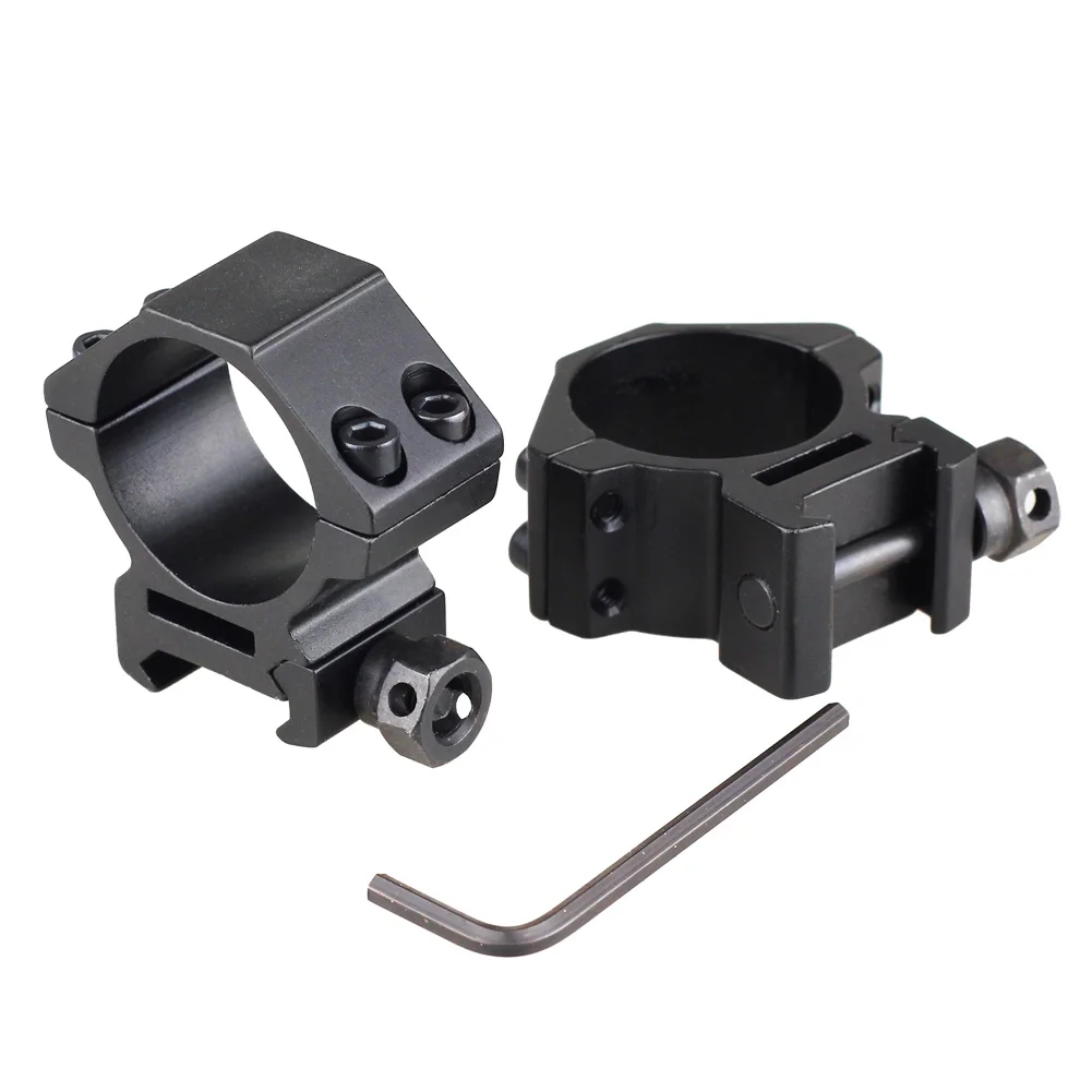 VERY100 2 пары Weaver Scope Mount Ring низкий профиль Пикатинни кольца 30 мм Новинка