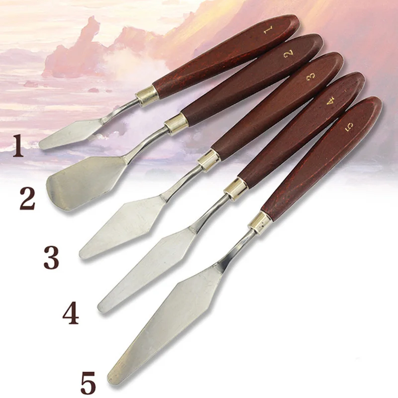 Spatula Knives Painting Knife Blade Artist Oil Painting Tools Palette