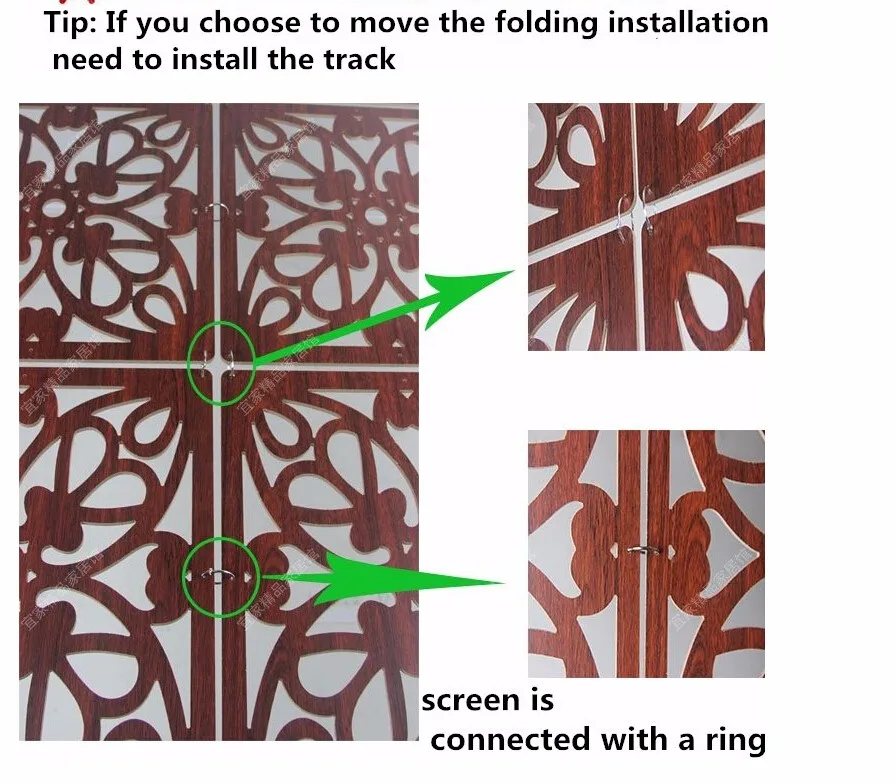 Деревянные разделители для номеров раздела современный Biombo складной экран краткое висит резная занавеска 29*29 см украшения дома