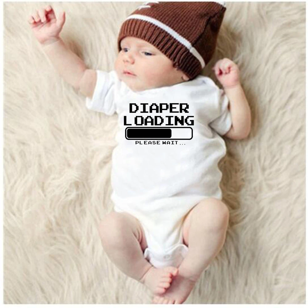 Funny Letter Print Diaper Is Loading Please Wait Baby Boy Clothes Baby Rompers Newborn Girl Clothing Jumpsuit Roupa De Bebe Rompers Aliexpress Funny Letter Print Diaper Is Loading Please Wait Baby Boy Clothes Baby Rompers Newborn Girl Clothing Jumpsuit Roupa De Bebe Rompers Aliexpress