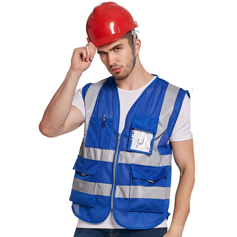 High visibility mesh fabric Safety vest reflective mesh vest breathable