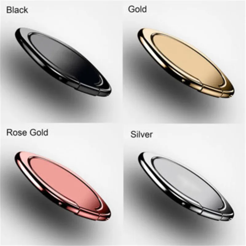 Metal Finger Ring Holder For iPhone 8 7 6 Plus Samsung Phone Ring Mobile Phone Holder Stand For Magnetic Car Phone Holder Stand