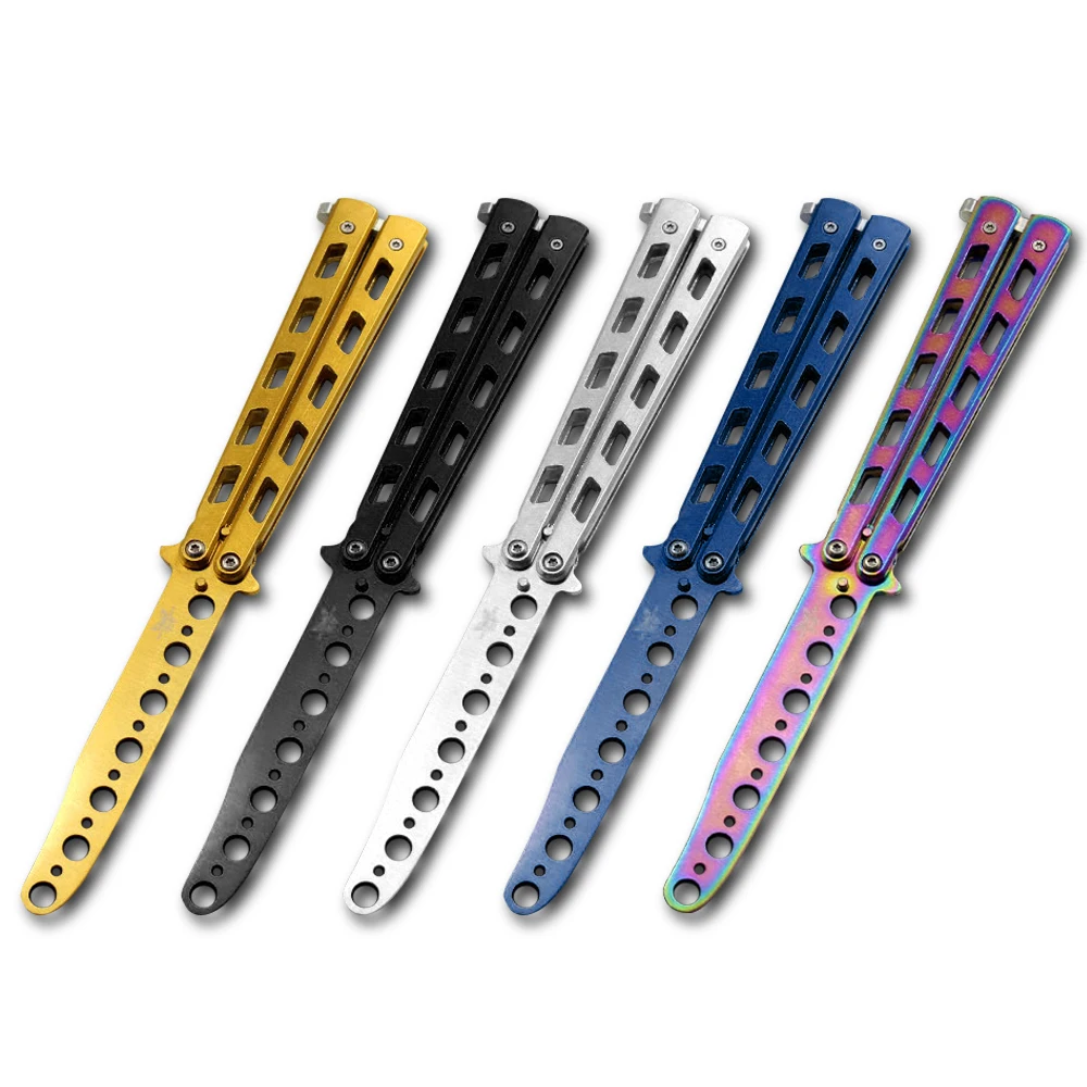 Stainless Steel Karambit CS GO Game Butterfly Balisong Knife Training