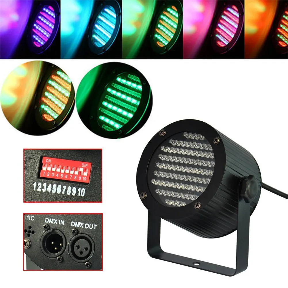 

2pcs 86 RGB Lighting Laser Show Projector DJ Disco Show LED Stage Light for Party DJ Ktv Disco Light
