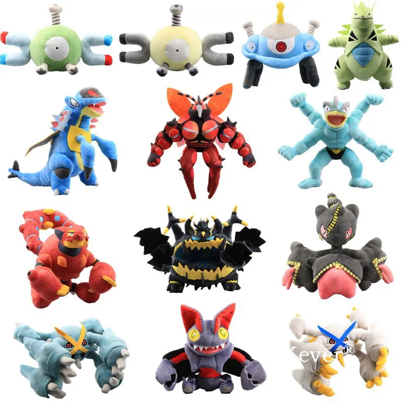 Плюшевая игрушка Guzzlord Buzzwole аниме Deluxe Mega Series тиранитариат Metagross Cool Machamp BanetteSoft