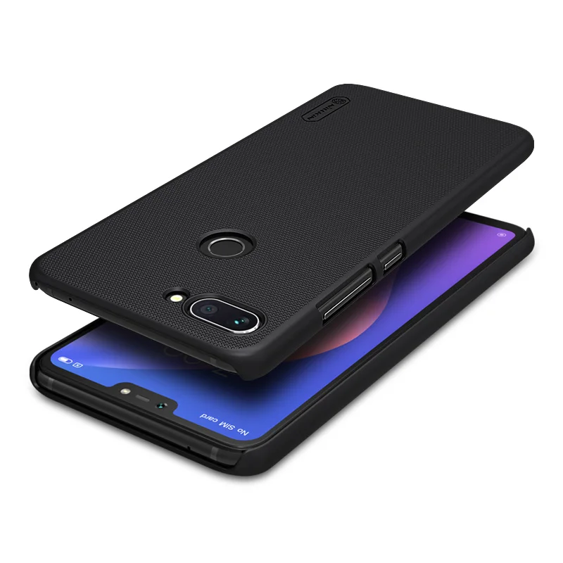Чехол для xiaomi mi 8 lite 6 26 ''NILLKIN матовая жесткая задняя крышка Подарочный