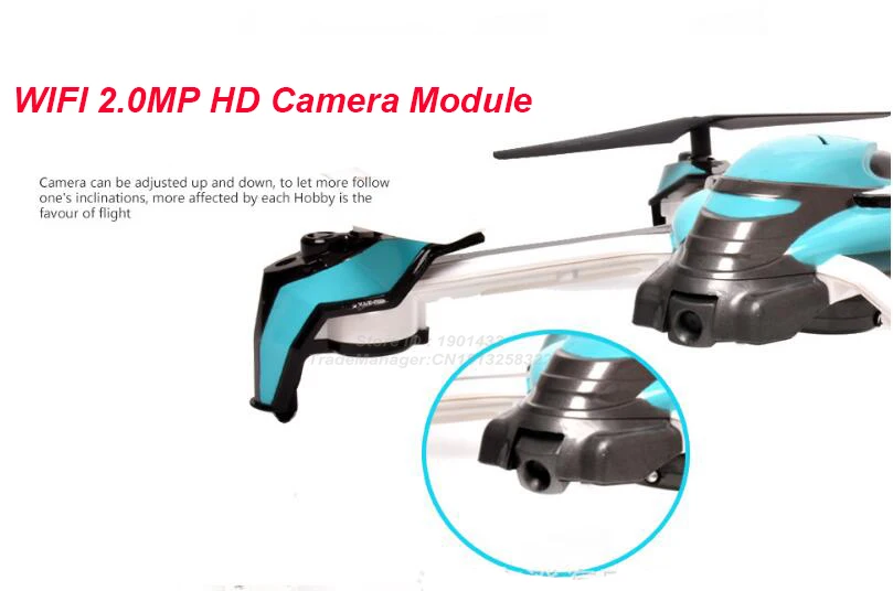 Новейший KaiDeng K80 с WIFI 2.0MP HD камера модуль обхода препятствий для Модуль Запчасти |