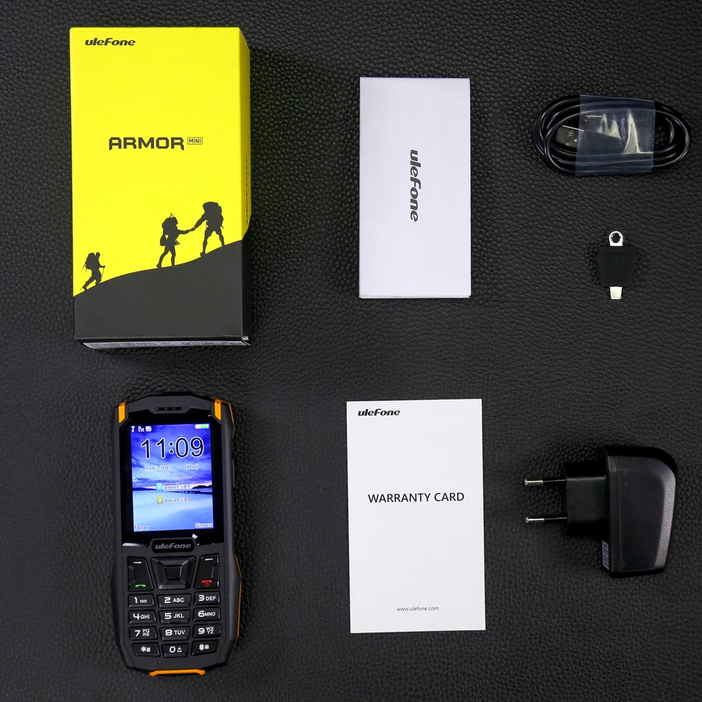 Ulefone Armor Mini IP68 водонепроницаемый внешний телефон 2 4 дюймов MTK6261D беспроводной fm