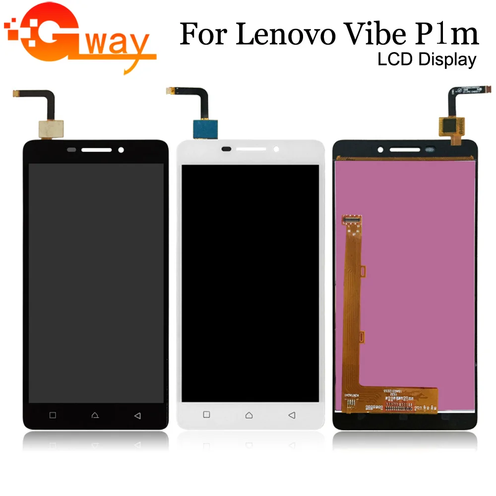 Ceny Dla Lenovo Vibe P1m wyświetlacz LCD i montaż digitizera ekranu dotykowego dla P1ma40 P1mc50 TD LTE Panel LCD Pantalla + narzędzia