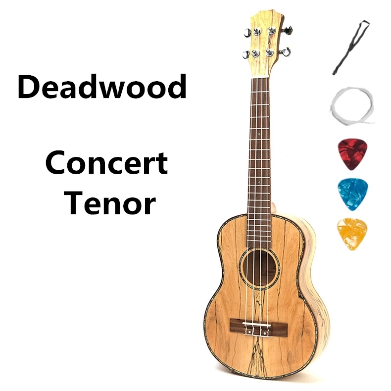 

Ukulele 23 26 Inch Acoustic Electric Concert Tenor Deadwood Mini Guitar 4 Strings Ukelele Guitarra Uke Pick Up