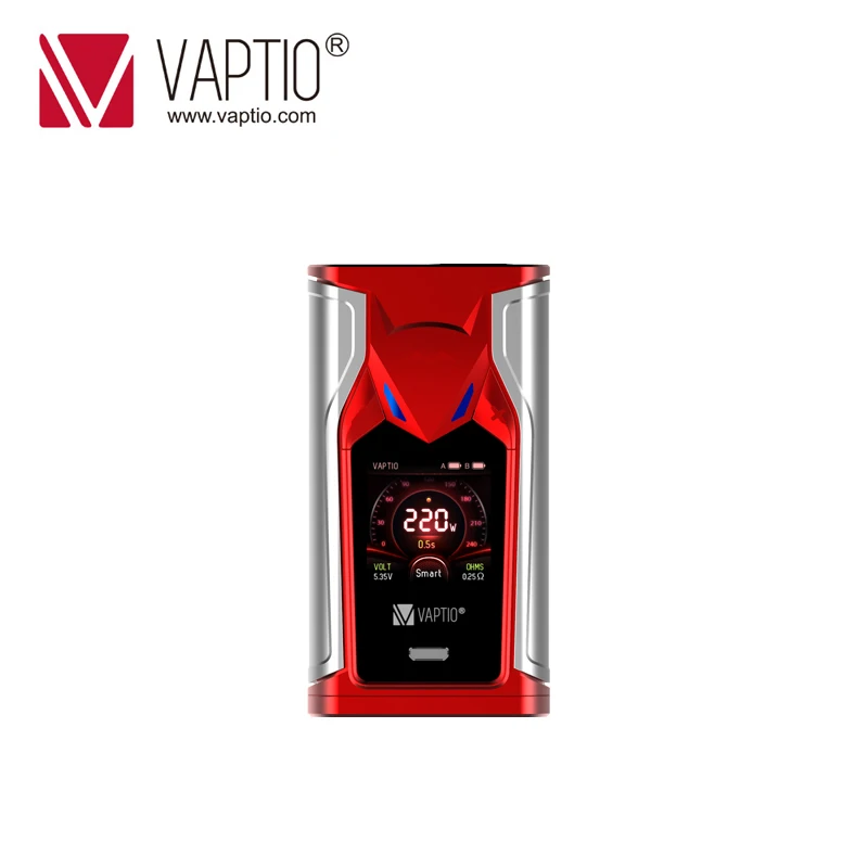 Billige Geschenk Tank vape mod 220W Vaptio Super Bat Mod Power Durch Externe Dual 18650 Batterie unterstützung 510 Pin zerstäuber vape Box Mod